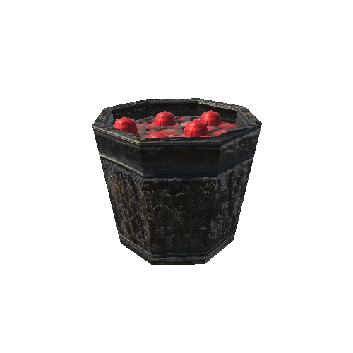 Red Apple Bucket